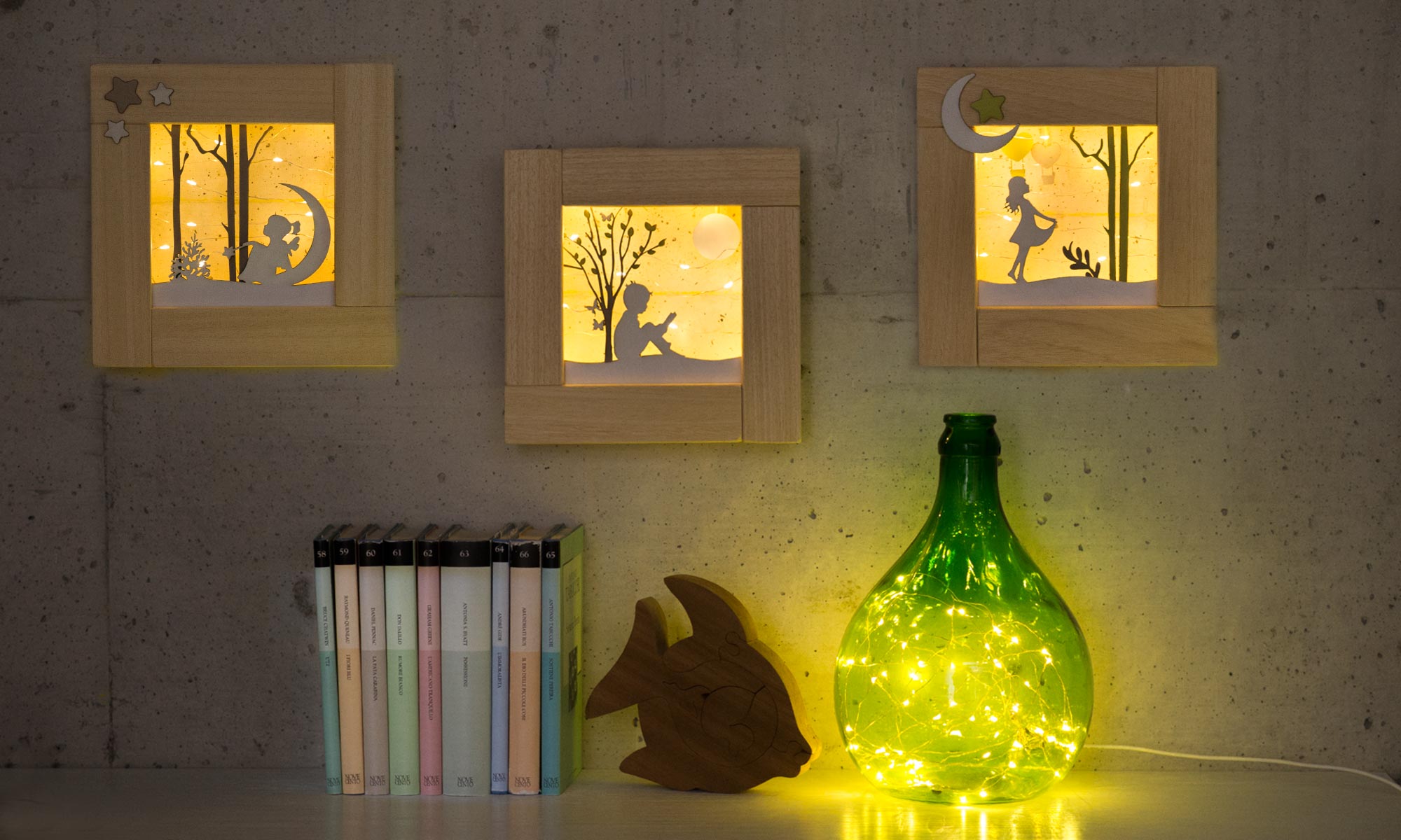 Quadretti luminosi