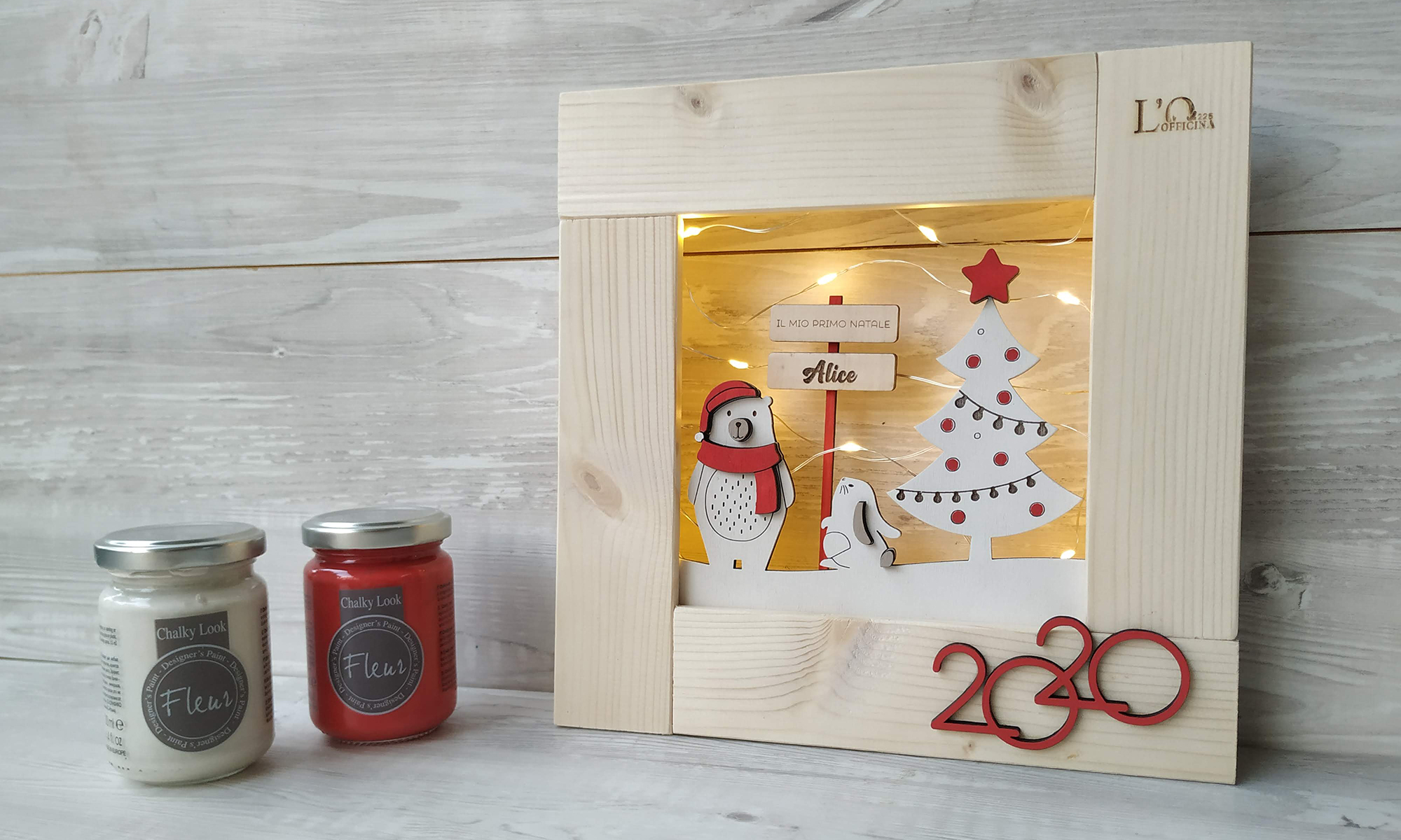 Quadretti luminosi - La magia del Natale