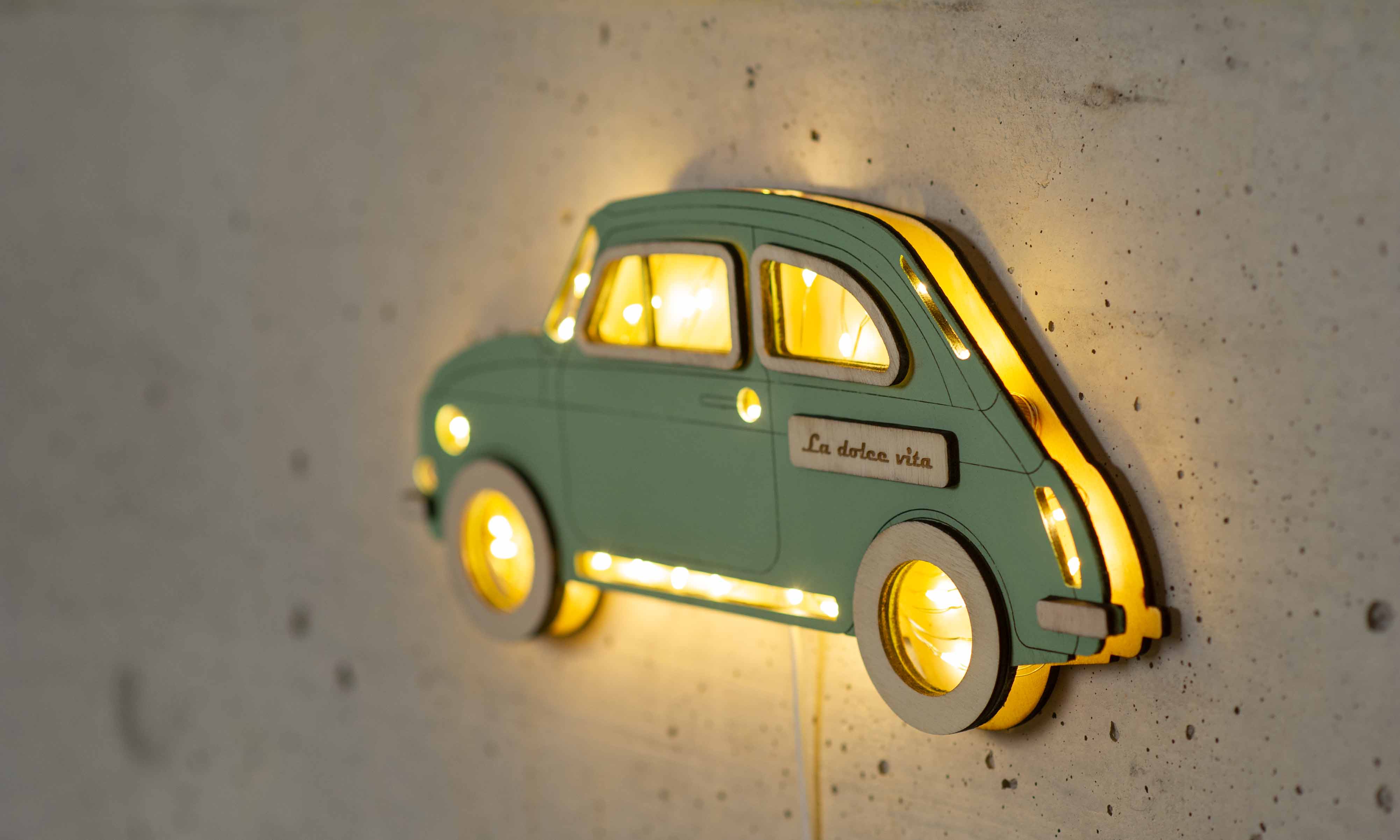 Lampada Fiat 500