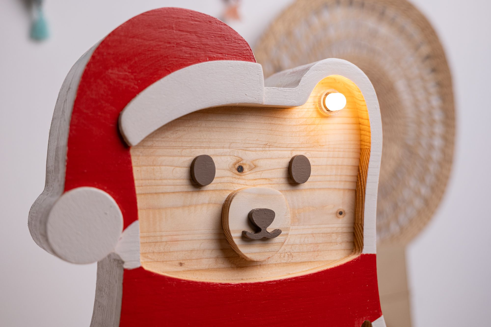 Lampada Orso di Natale