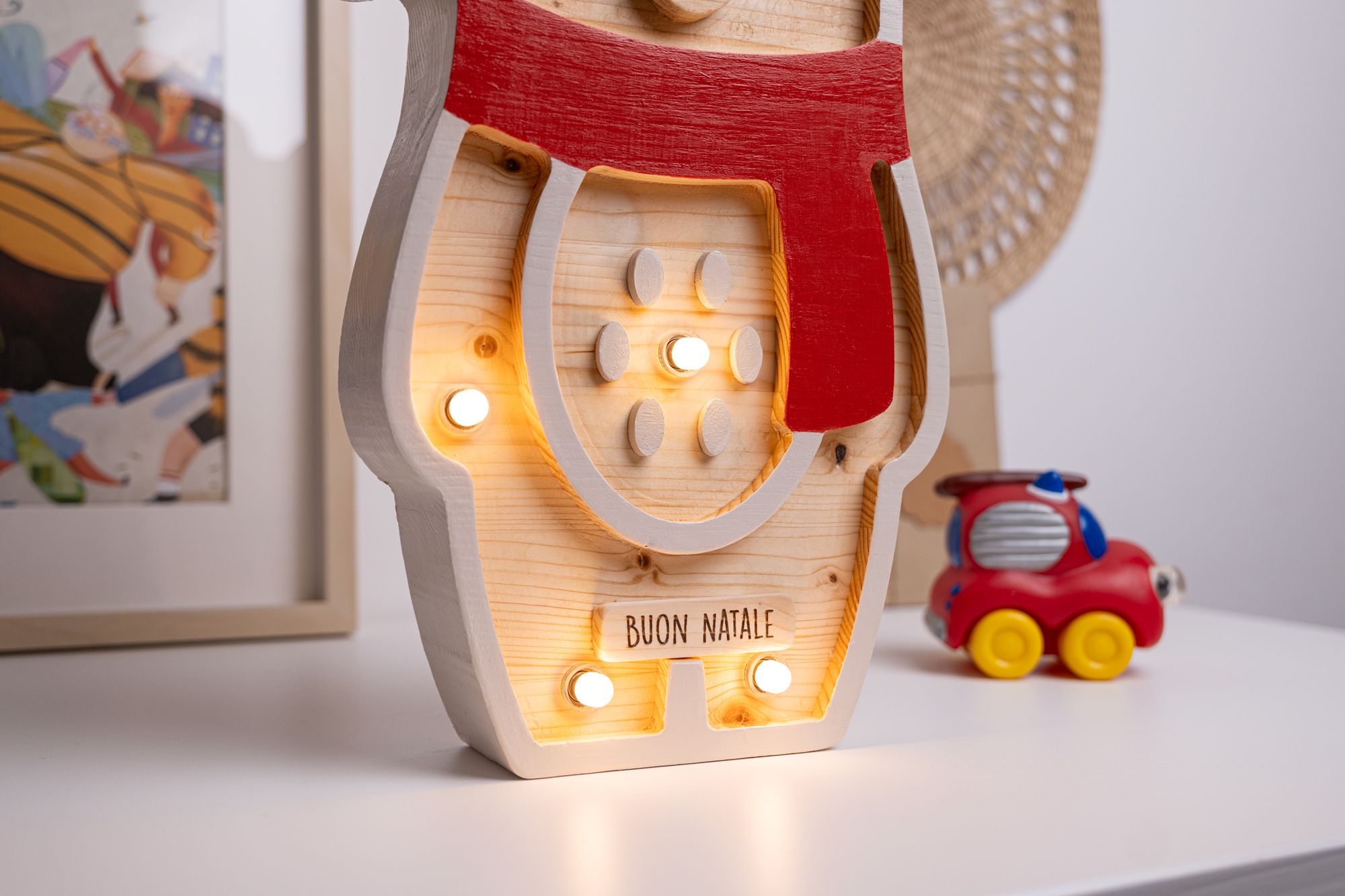 Lampada Orso di Natale